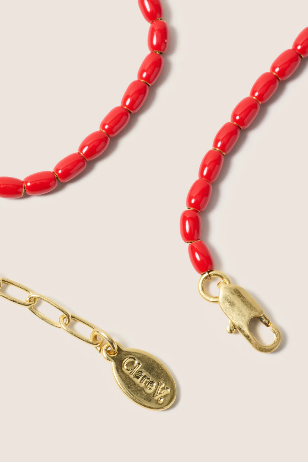 Enamel Barrel Chain Necklace - Image 2