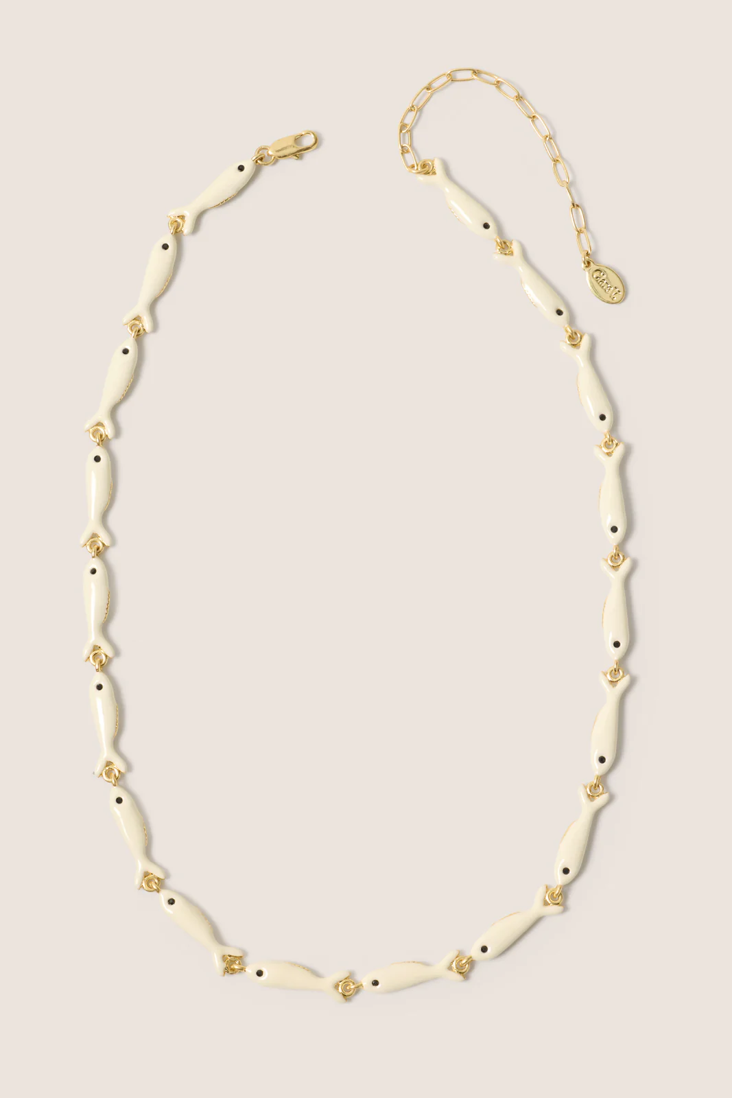 Enamel Sardine Necklace - Image 2