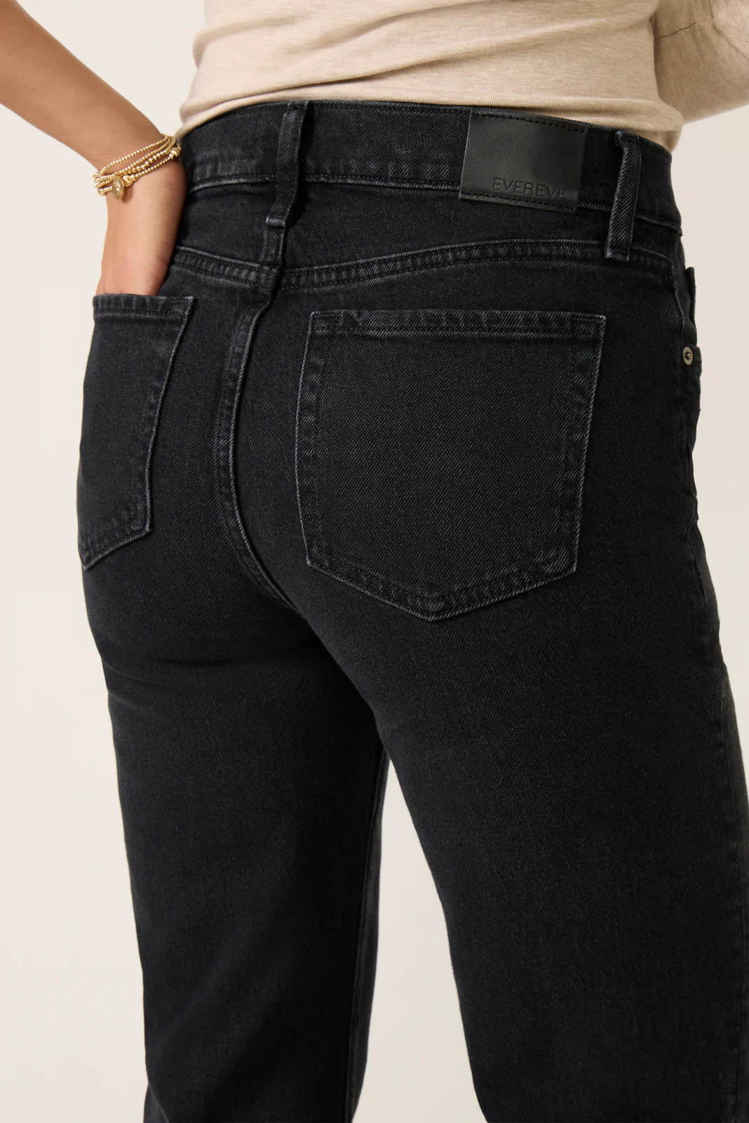 Ever Vintage Bootcut w Slit 32`Jean - Image 2
