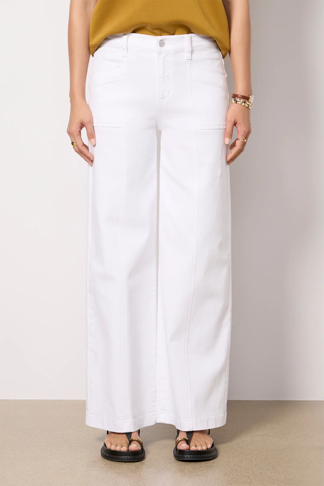 Ever Wide Leg with Seam Detail - Image 5