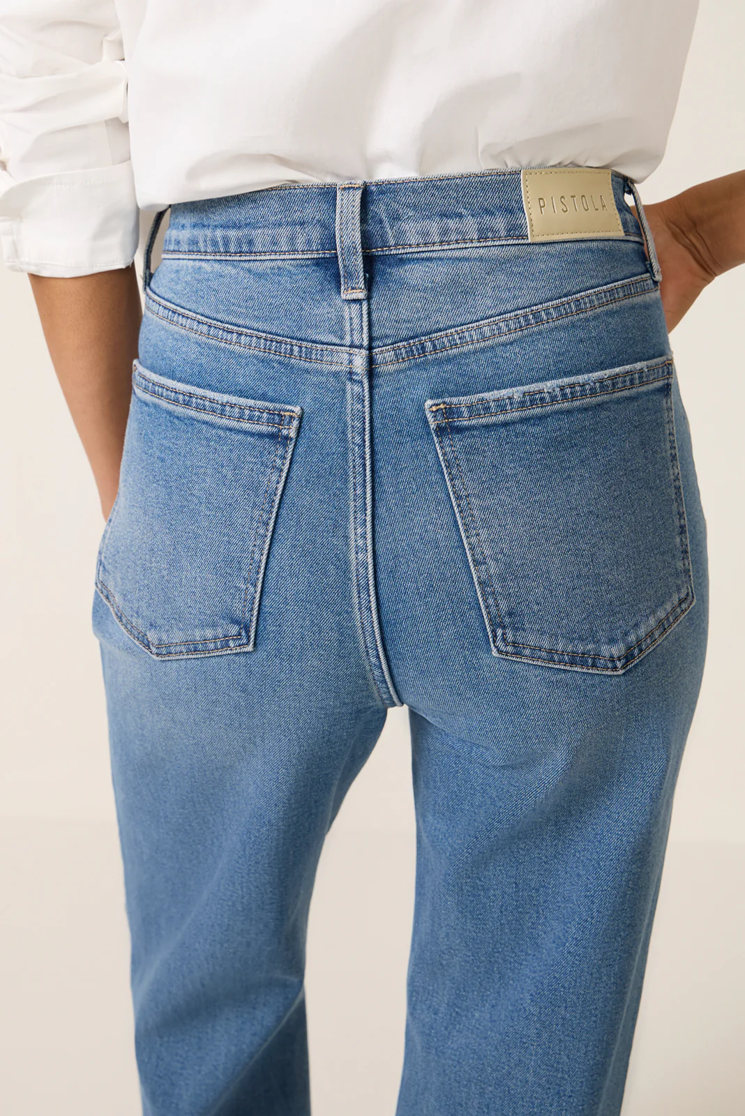 Evie High Rise Slim Bootcut Jean - Image 3