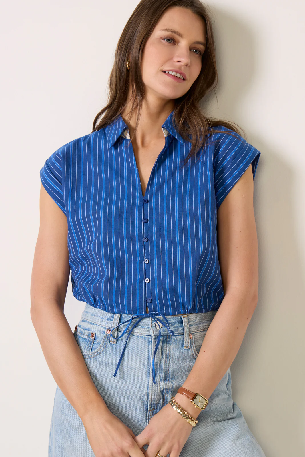 Farah Dolman Cuff Sleeve Shirt