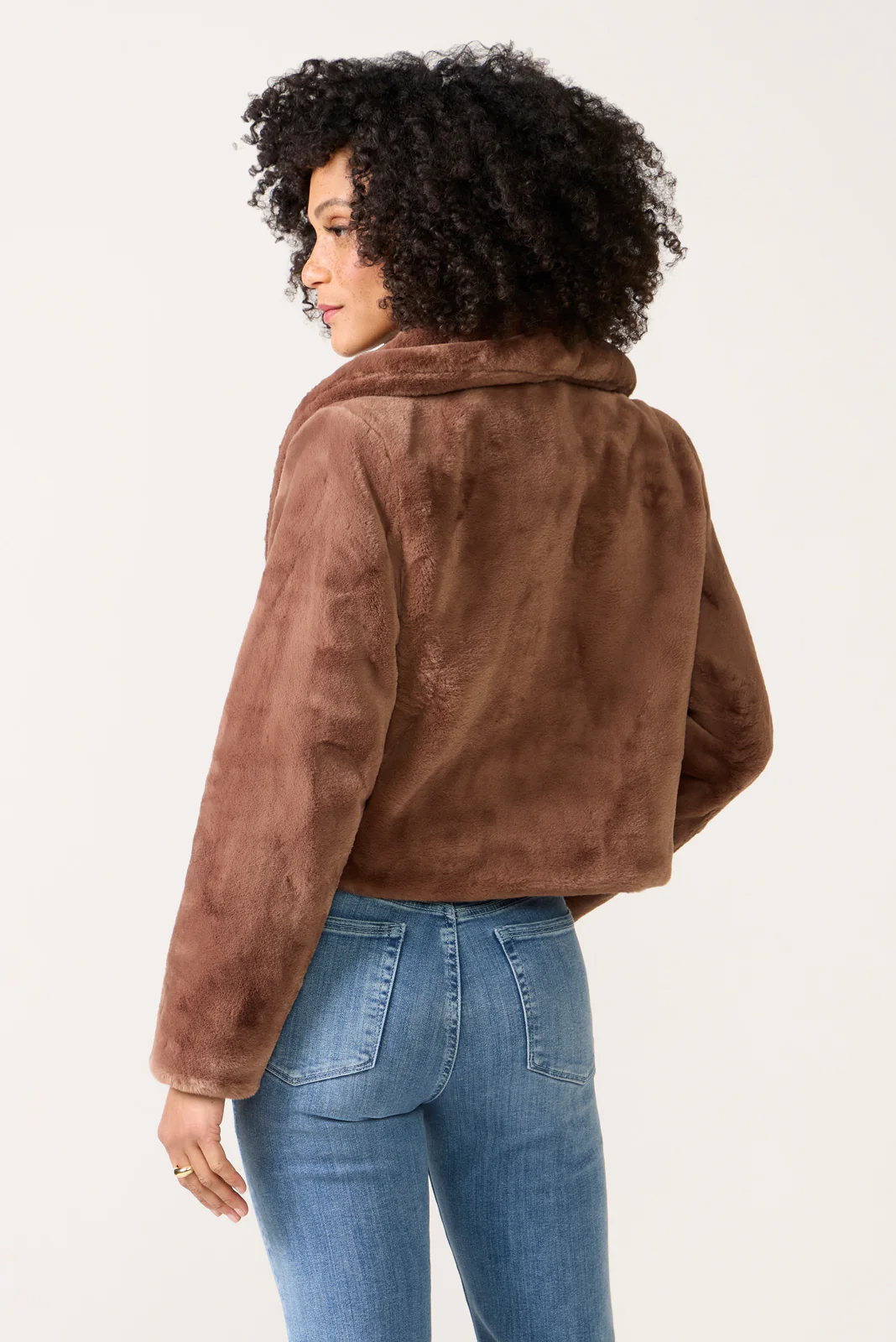Faux Fur Jacket - Image 5