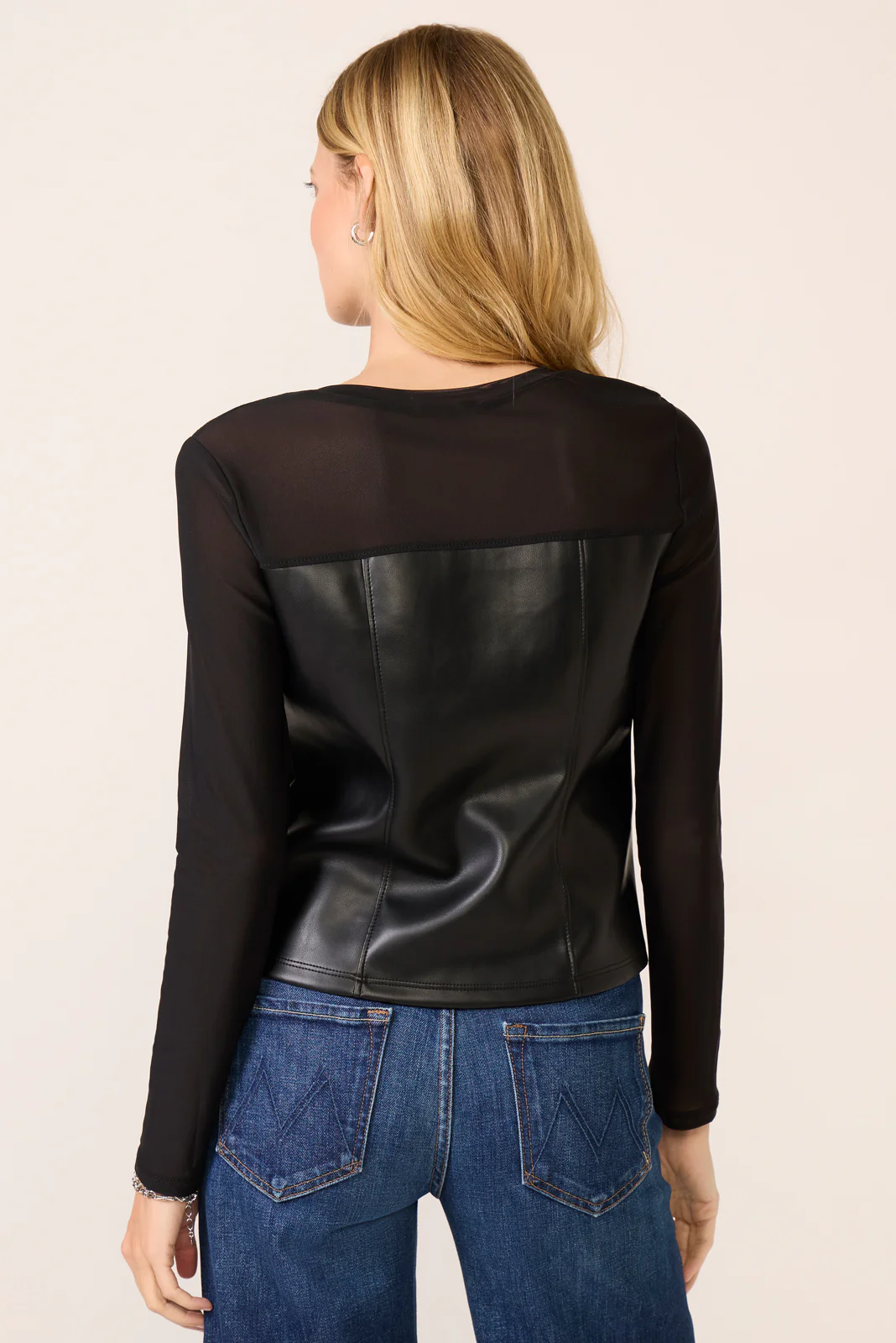 Faux Leather Corset Top - Image 4