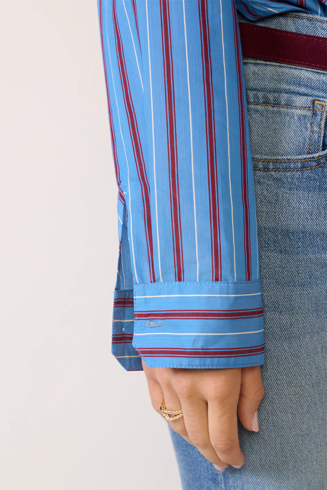 Frankie Stripe Button Down - Image 5