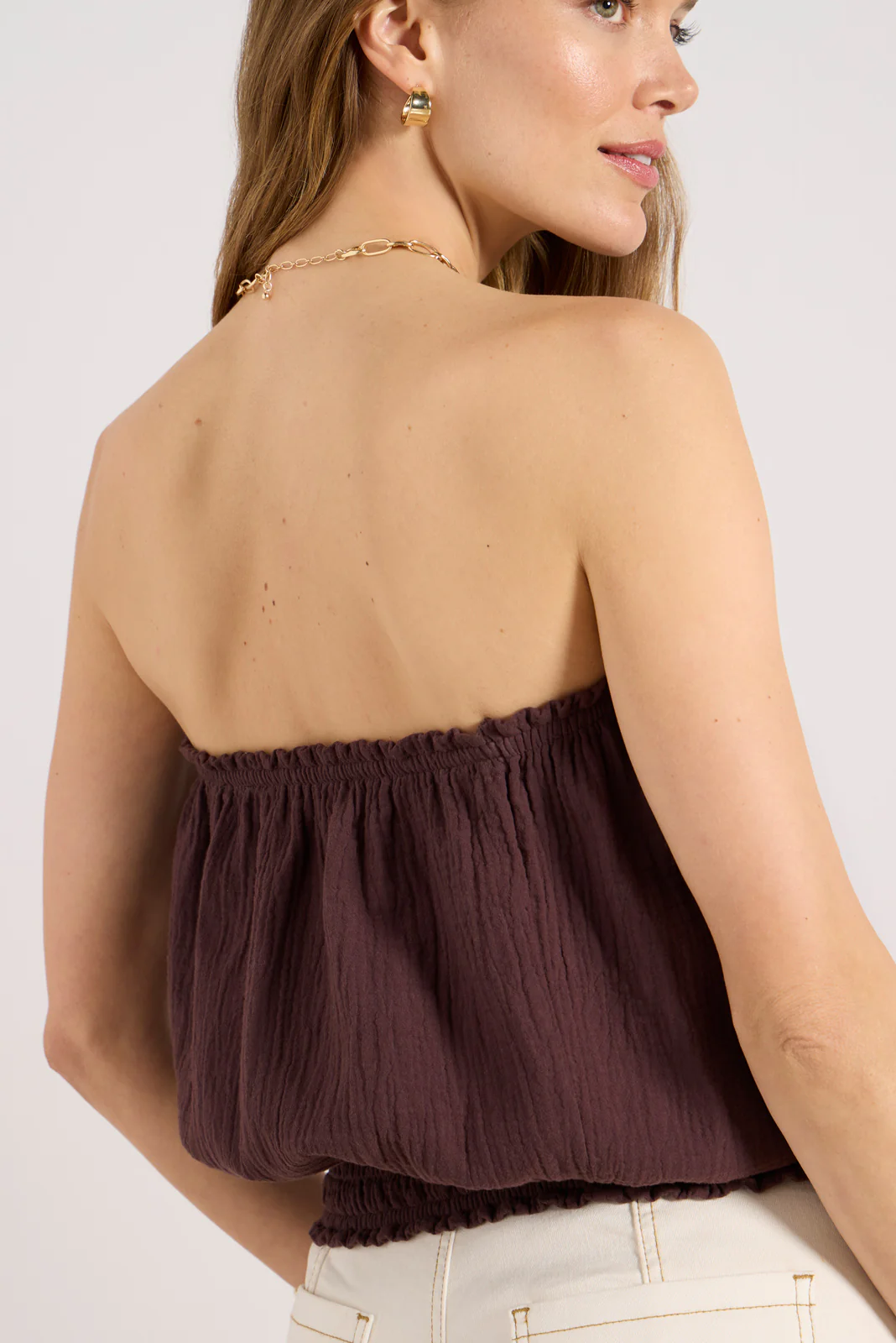 Gauze Tube Top - Image 2