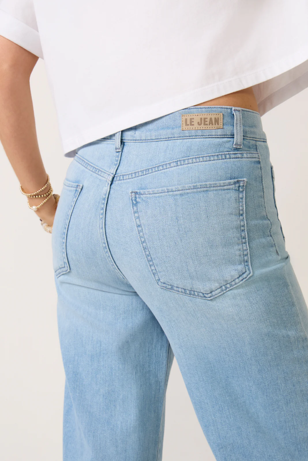 Georgia Wide Leg Ankle Jean - Image 3