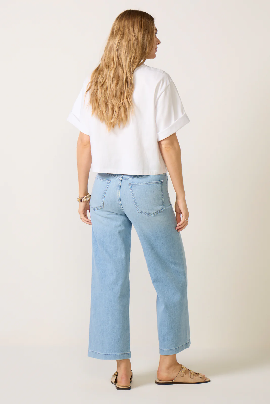Georgia Wide Leg Ankle Jean - Image 4