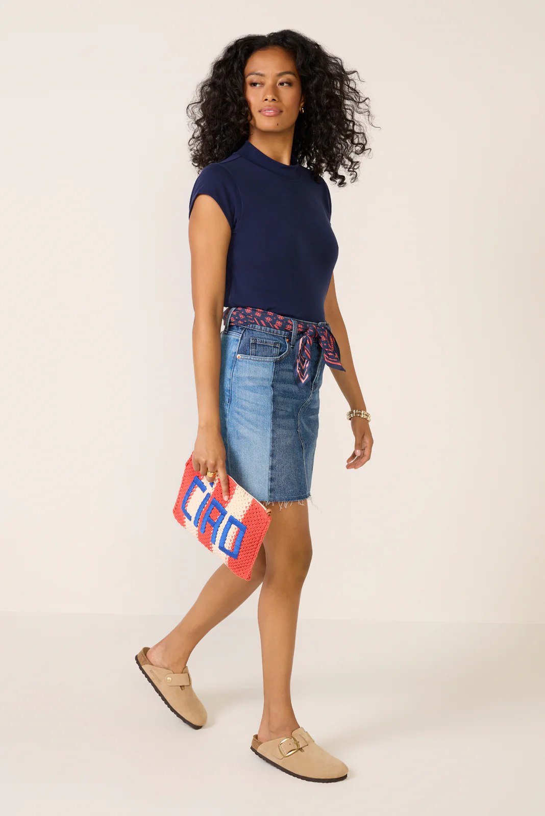 Giana Mock Neck Top - Image 2