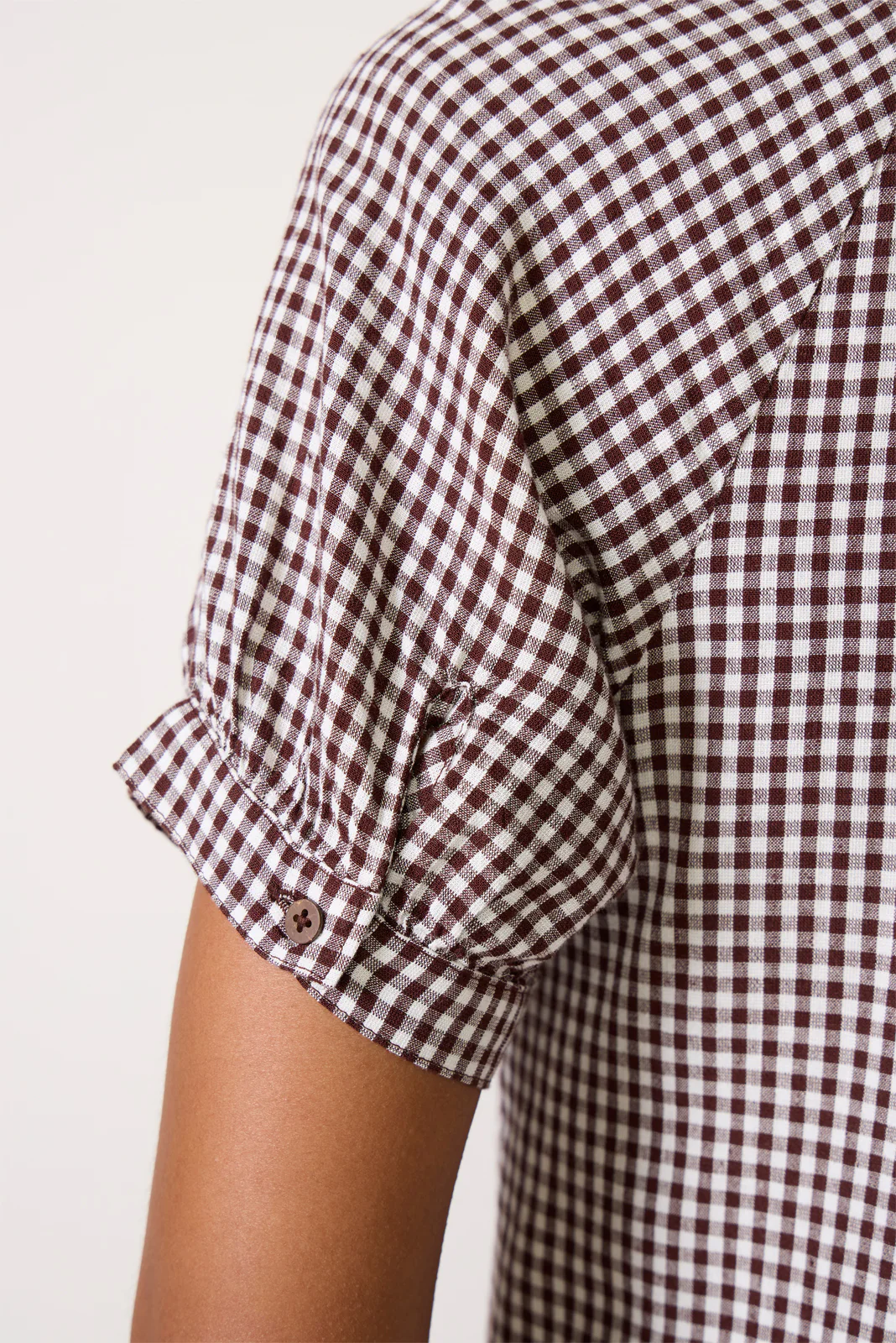 Gingham Raglan Blouse - Image 3