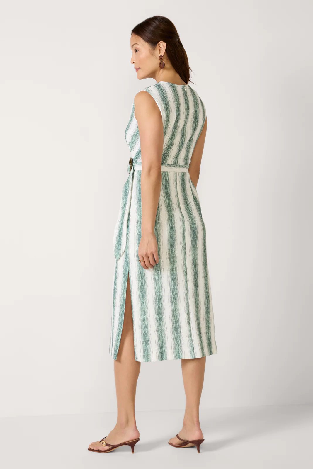 Ginny Faux Wrap Knit Midi - Image 4