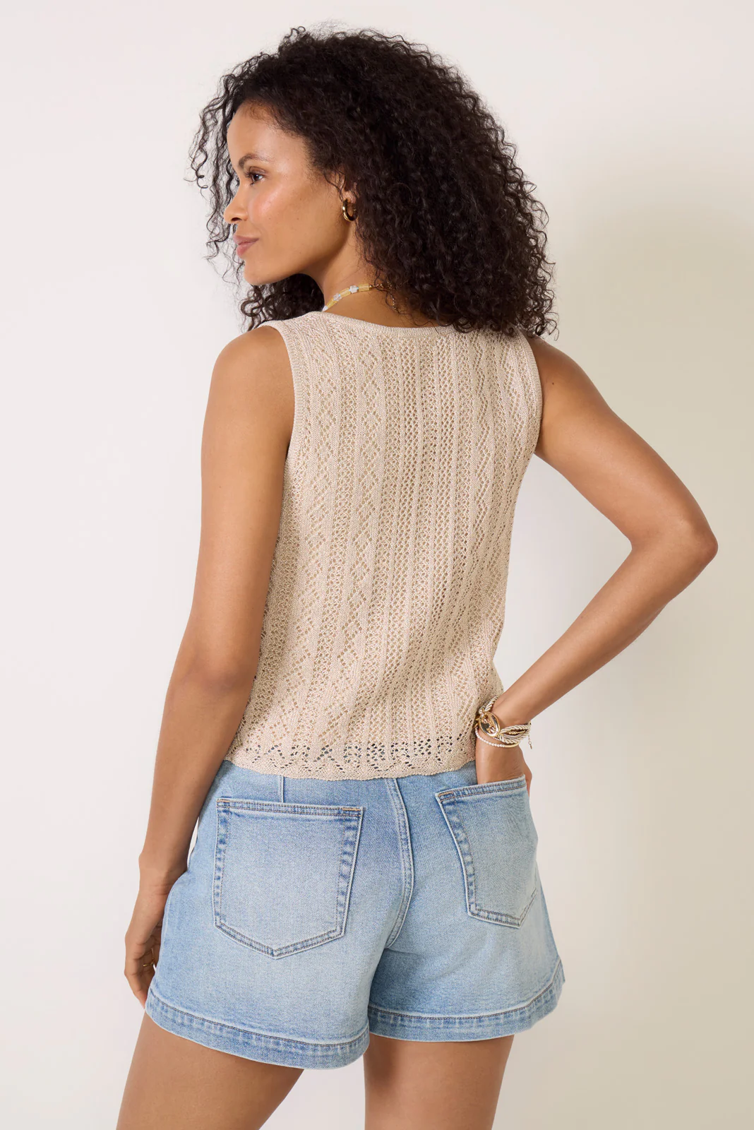 Glimmer Sweater Tank - Image 4