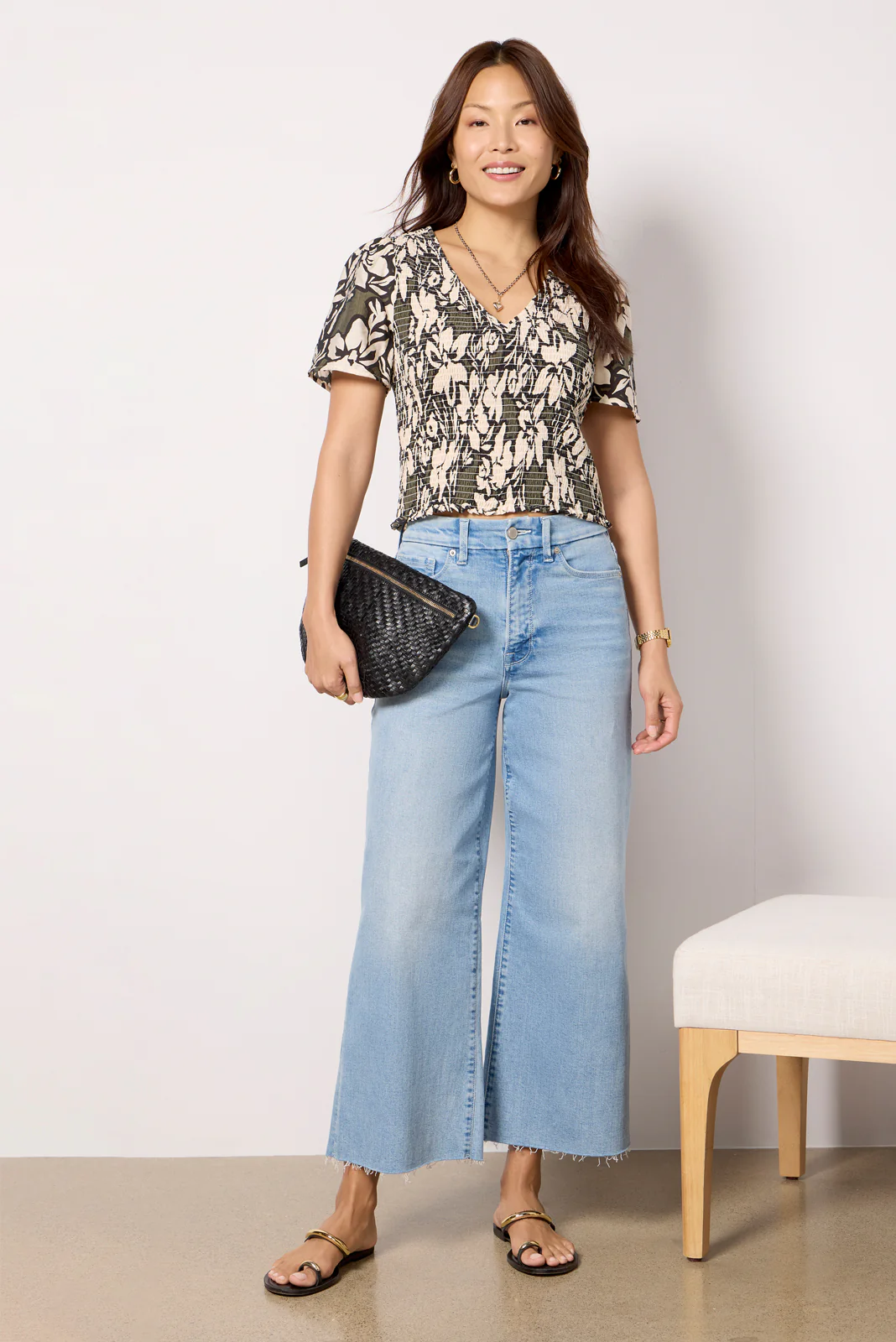 Good Waist Palazzo Crop