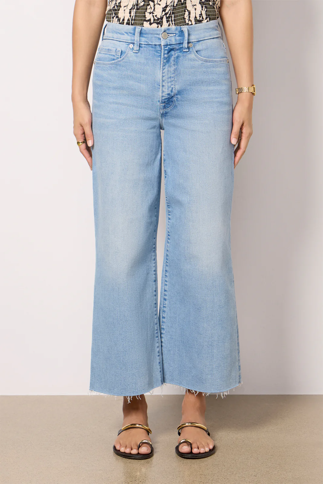 Good Waist Palazzo Crop - Image 5