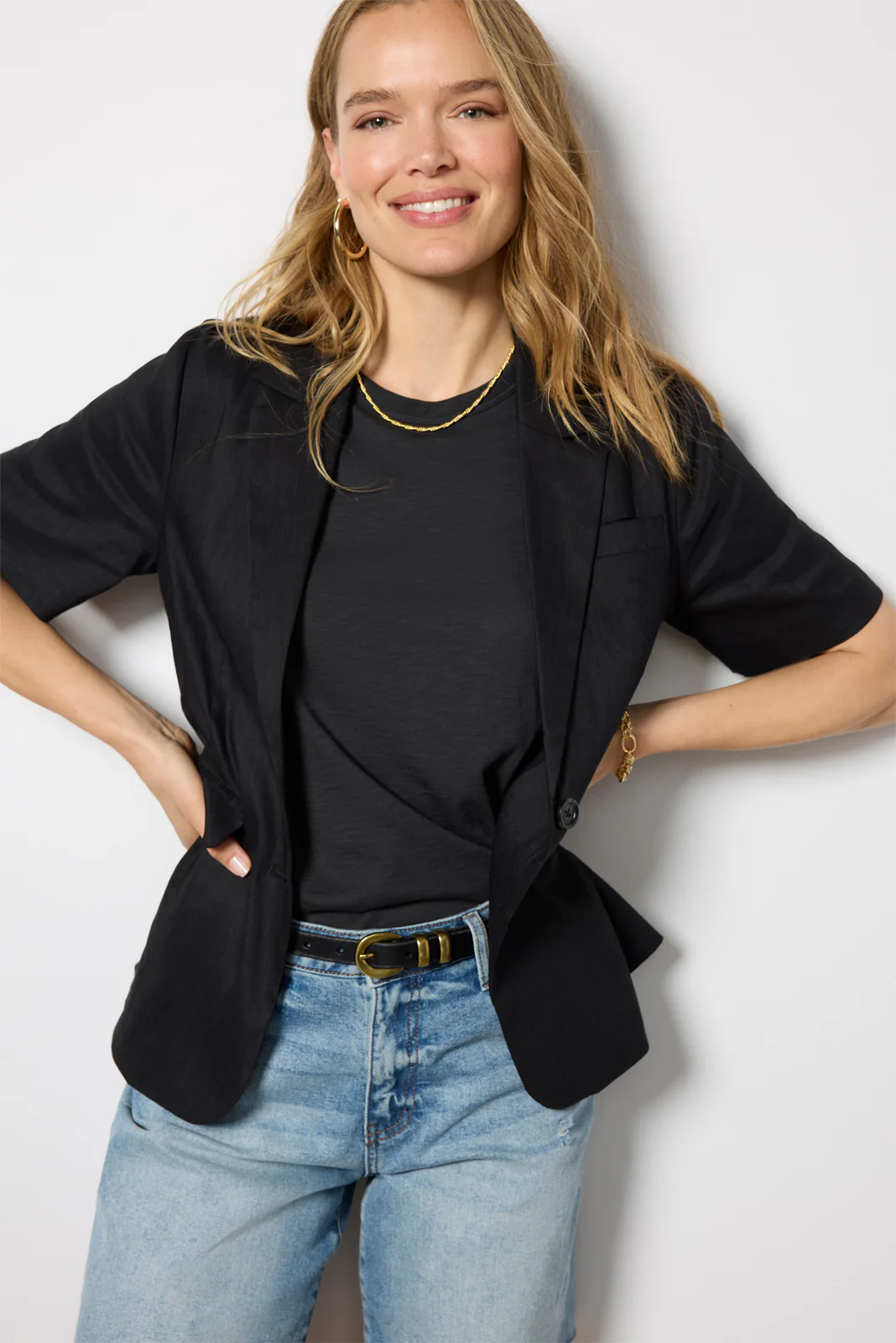 Grayson Short Sleeve Blazer - Image 2
