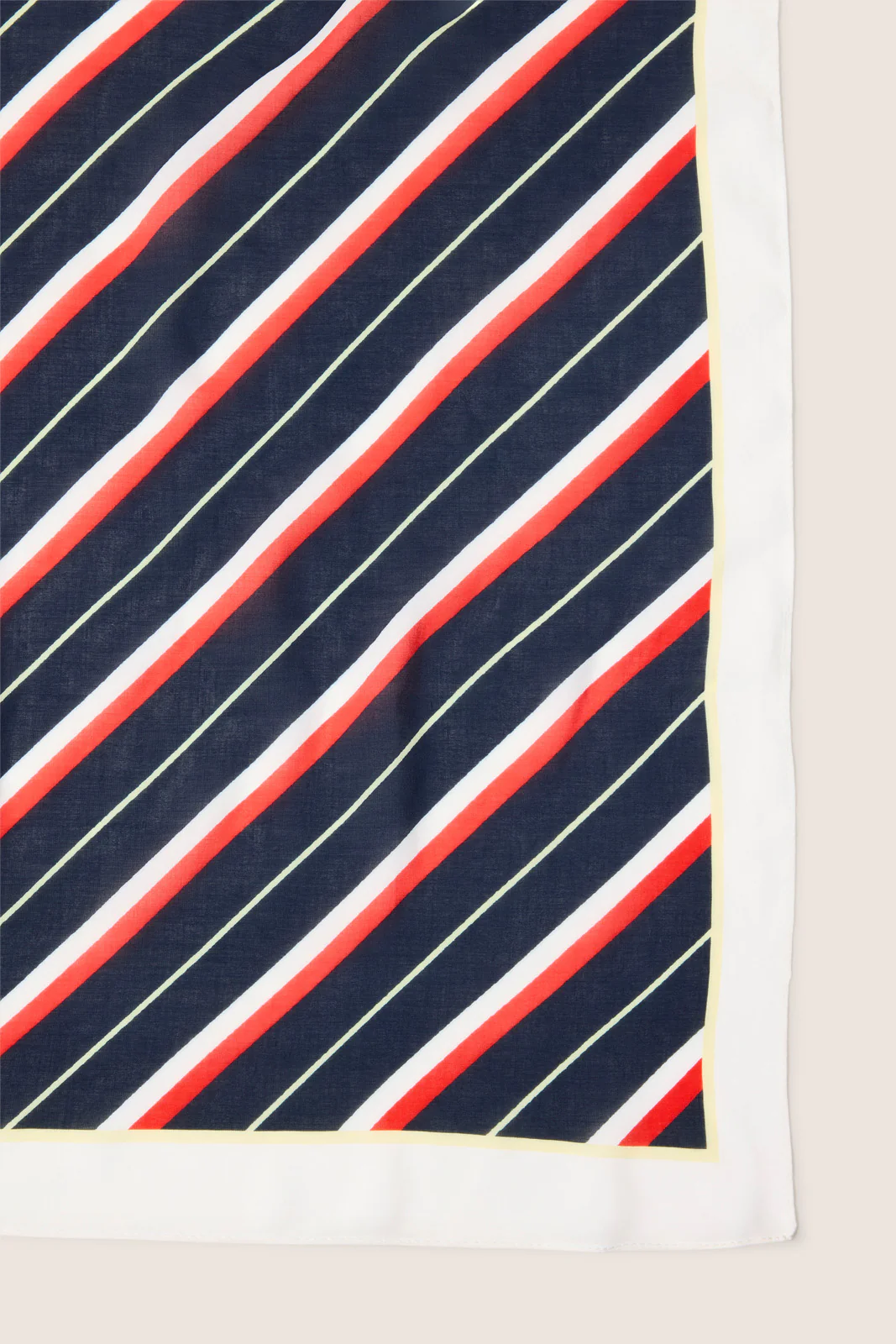 Hailey Diagonal Stripe Bandana - Image 2