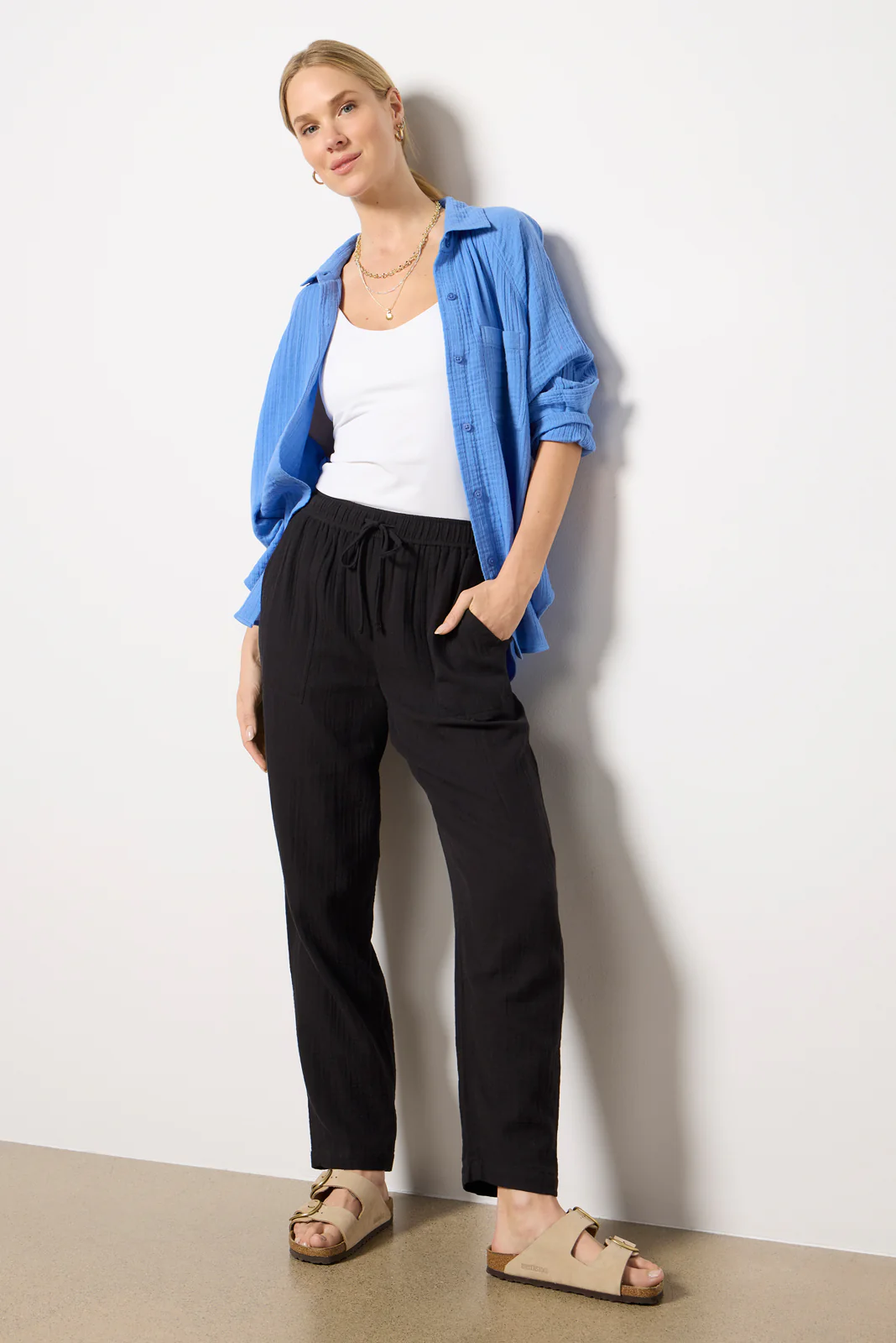 Hailey Gauze Pant - Image 5