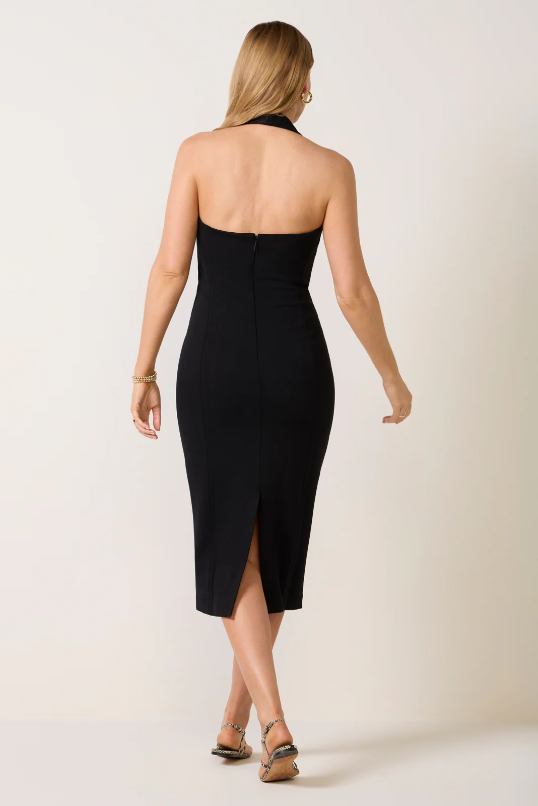 Halter Midi Dress - Image 4