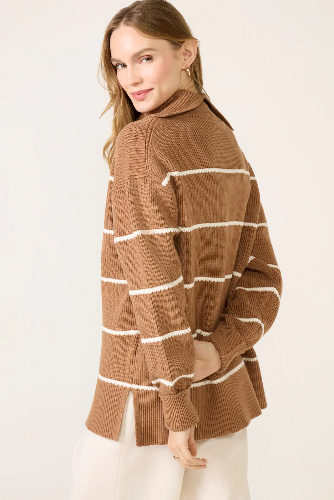 Hamish Stitch Knit Sweater - Image 4