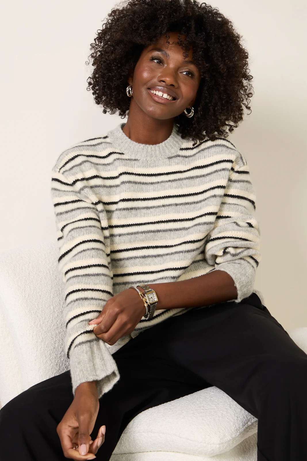 Hanna Stripe Sweater - Image 5