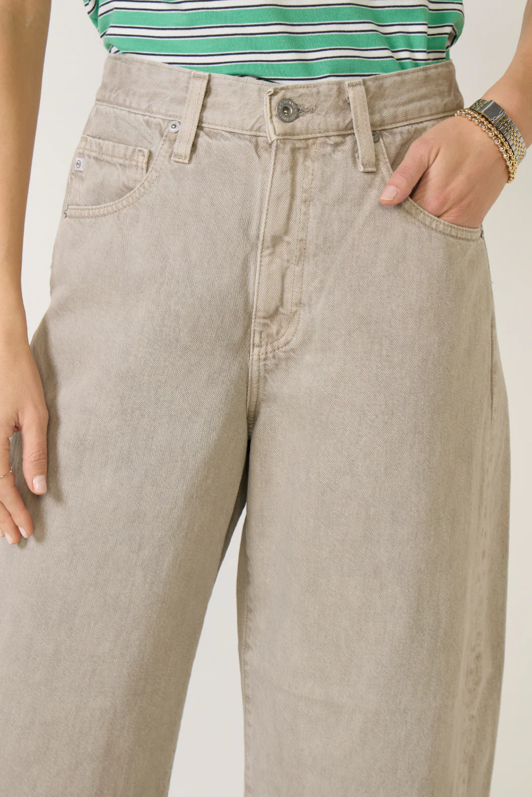 Hattie Barrel Cropped Jean - Image 3