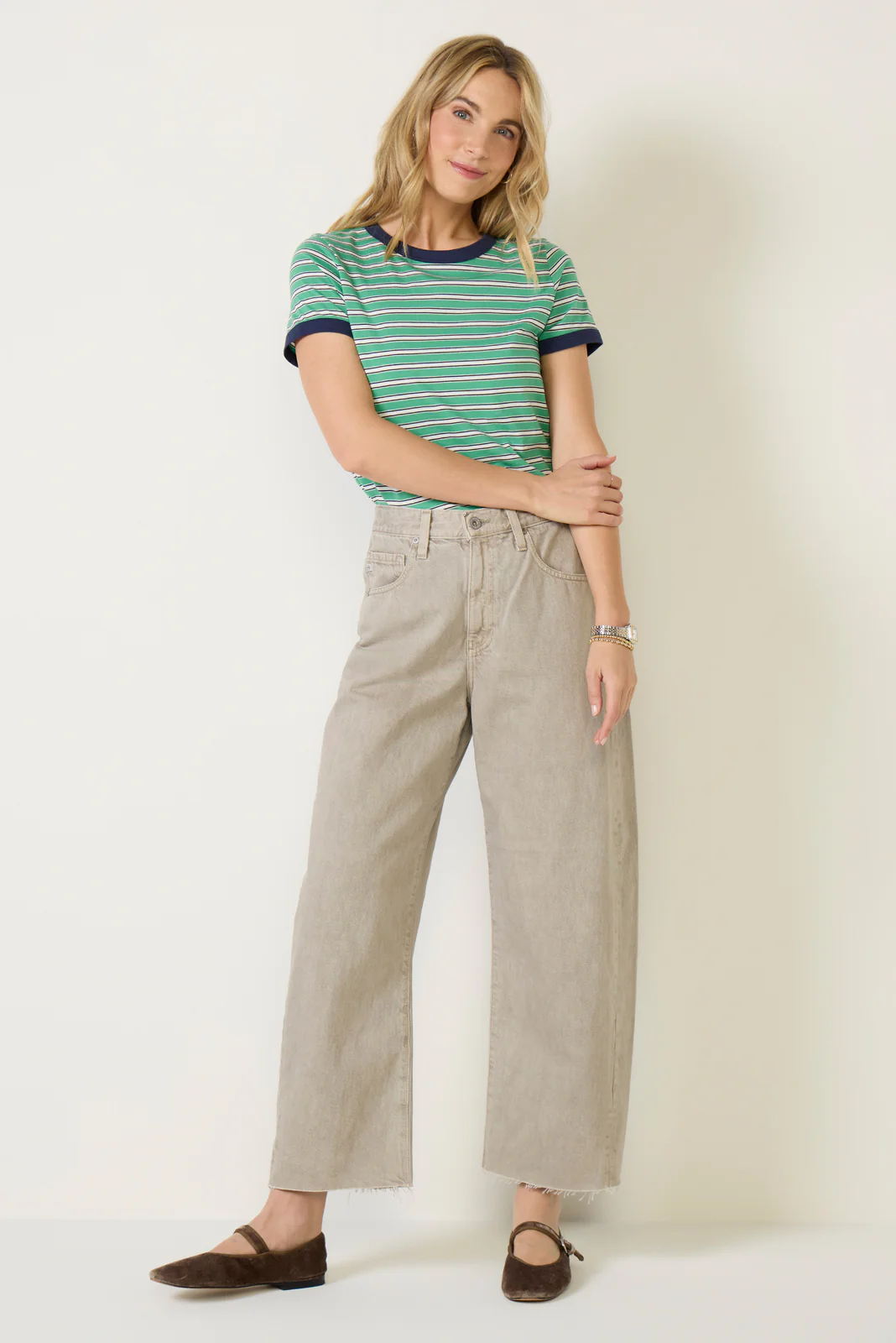 Hattie Barrel Cropped Jean - Image 5