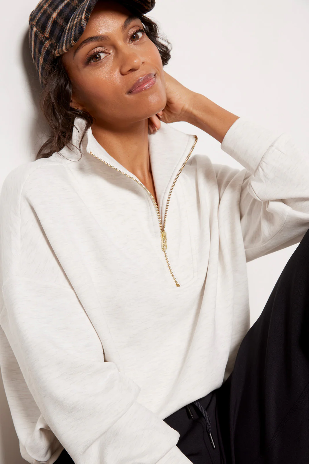 Hawley Half Zip Sweat - Image 7