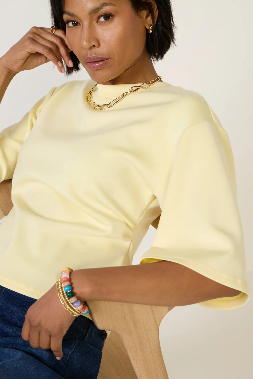 Hayden Tailored Scuba Top - Image 3