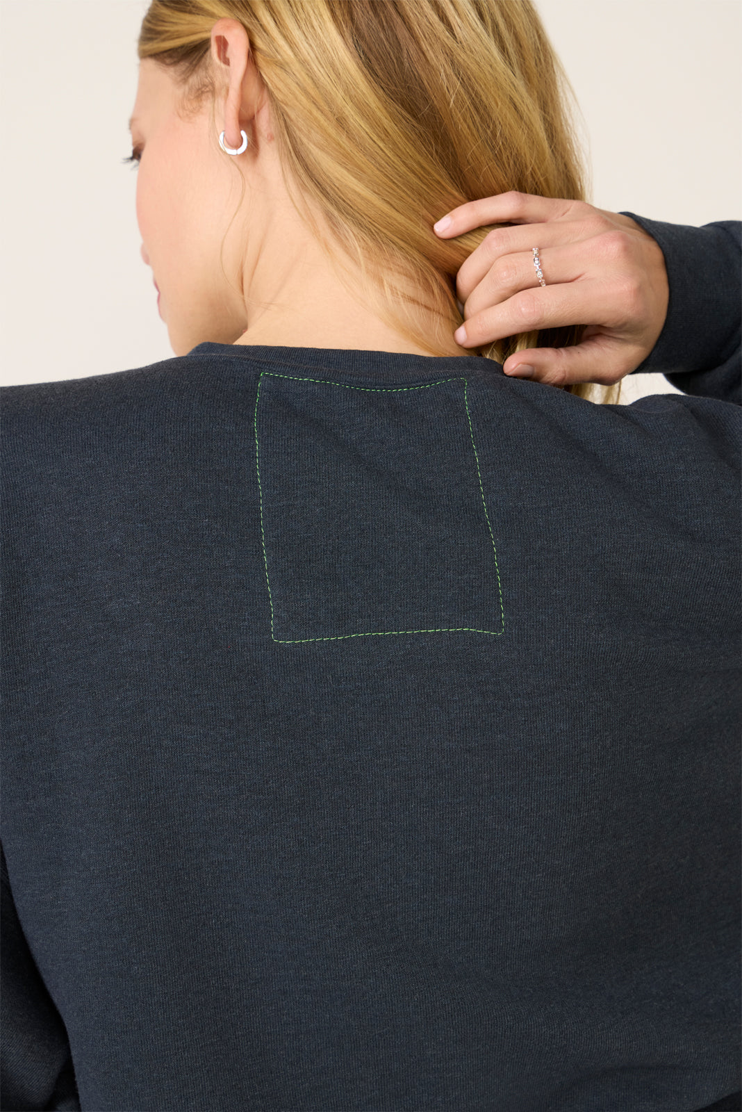 Heart Stitch Crew Sweatshirt - Image 5