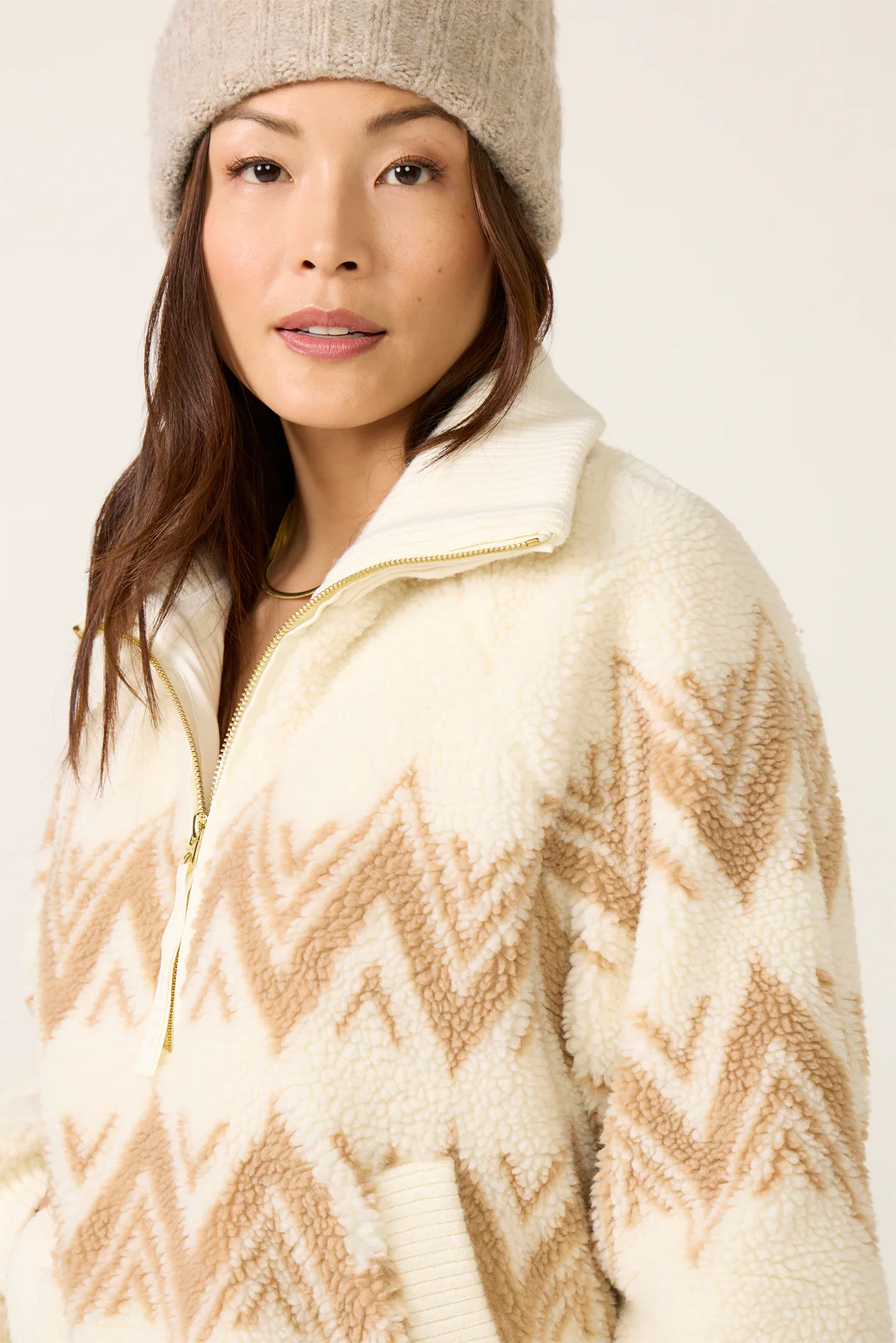 Hendrick Half Zip Sherpa - Image 3