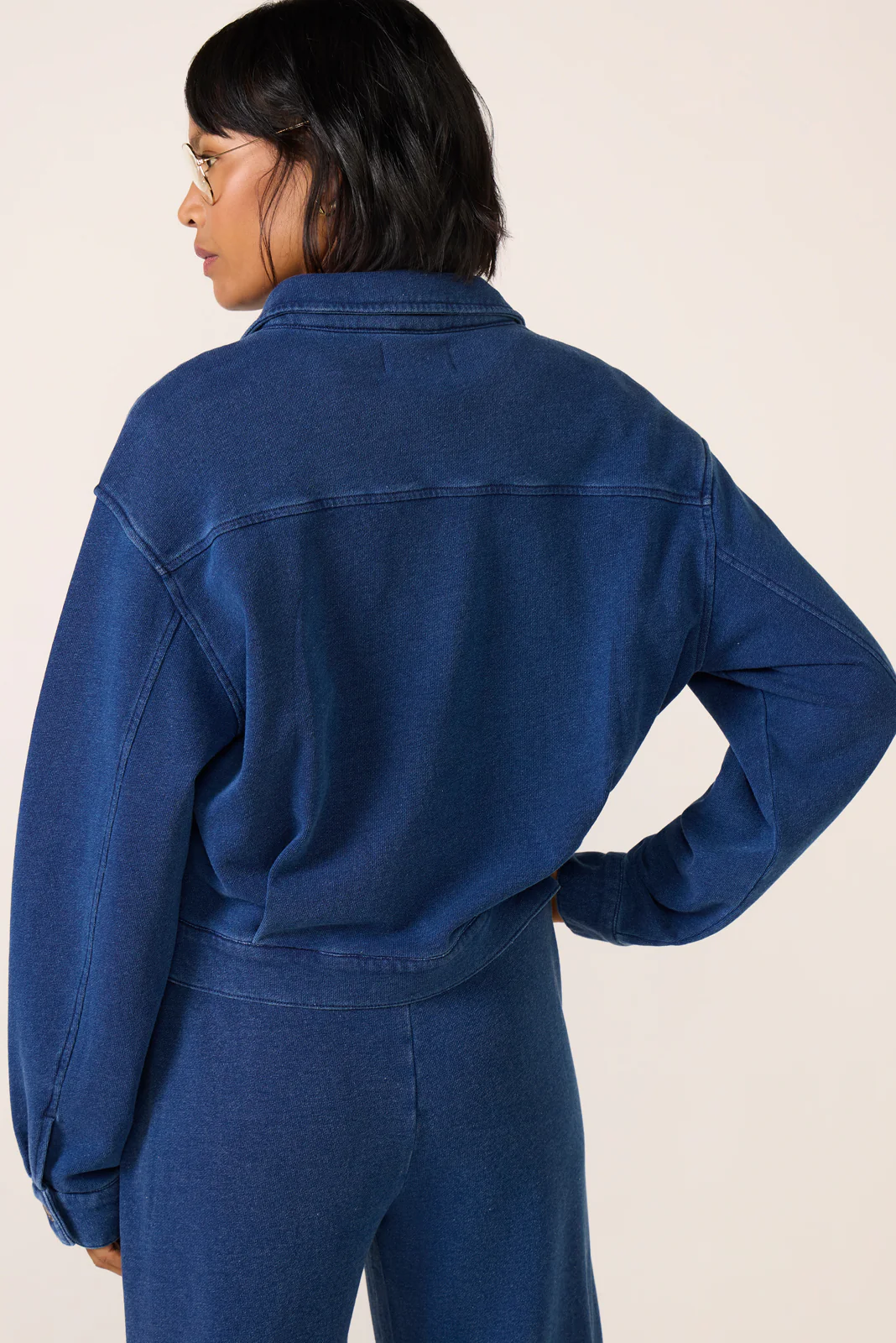 Heritage Knit Denim Jacket - Image 4