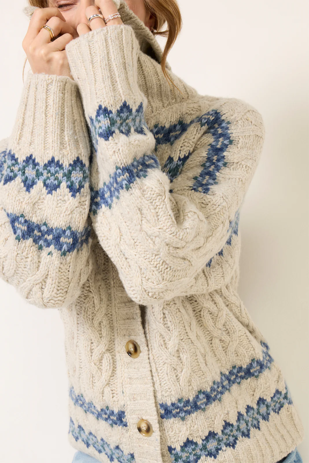 Highland Fairisle Cardgian - Image 2