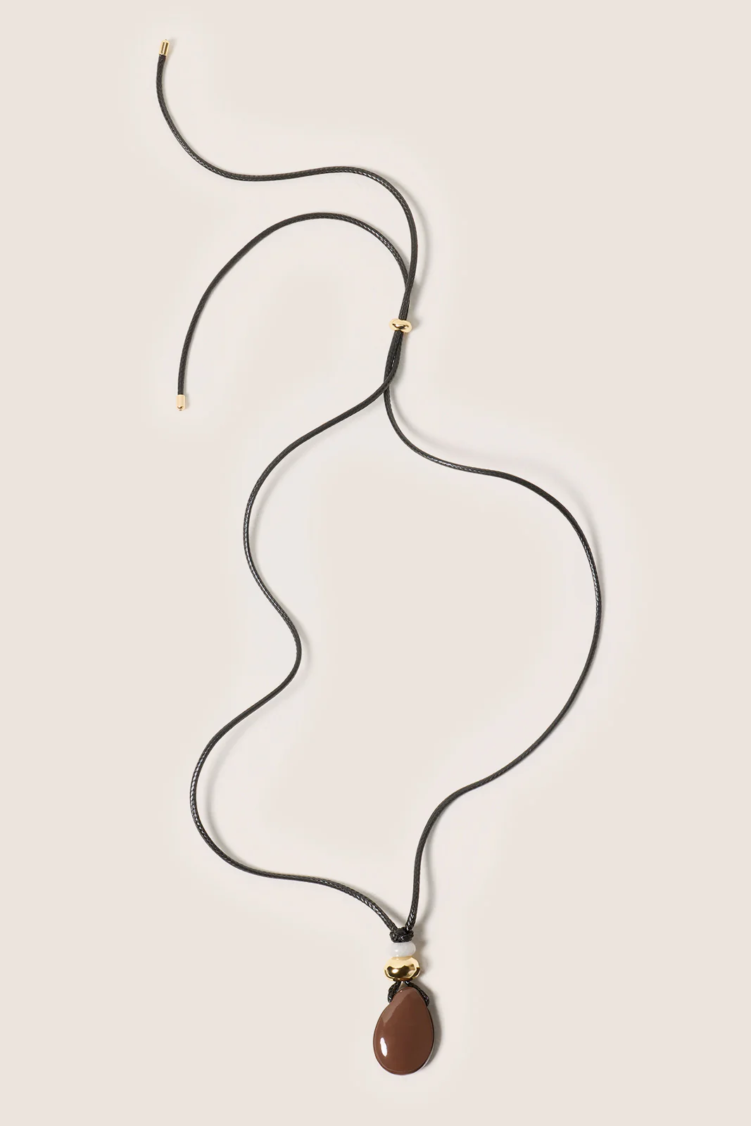 Inez Stone Cord Necklace