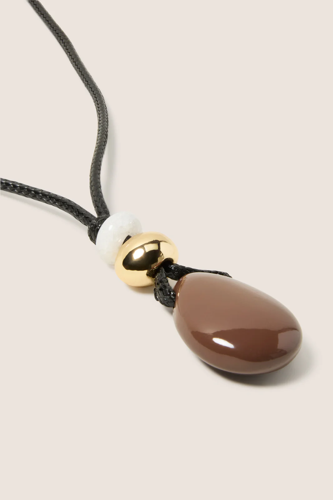 Inez Stone Cord Necklace - Image 2