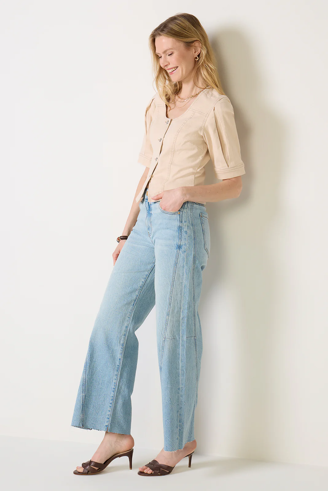 Ingrid Denim Top - Image 2