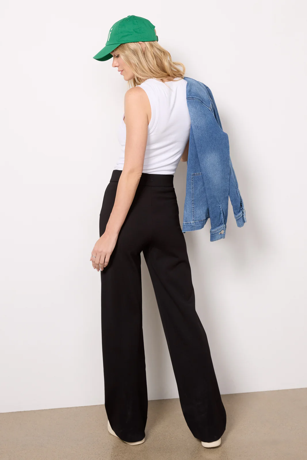 Irina Ponte Wide Leg Pant - Image 4