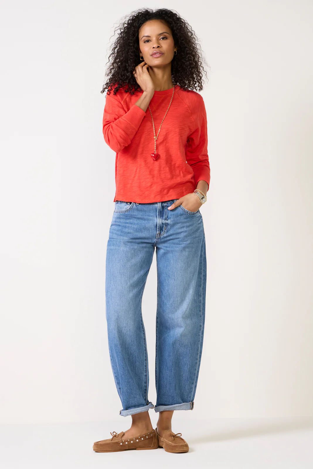 Iver Garment Dyed Raglan Tee - Image 2