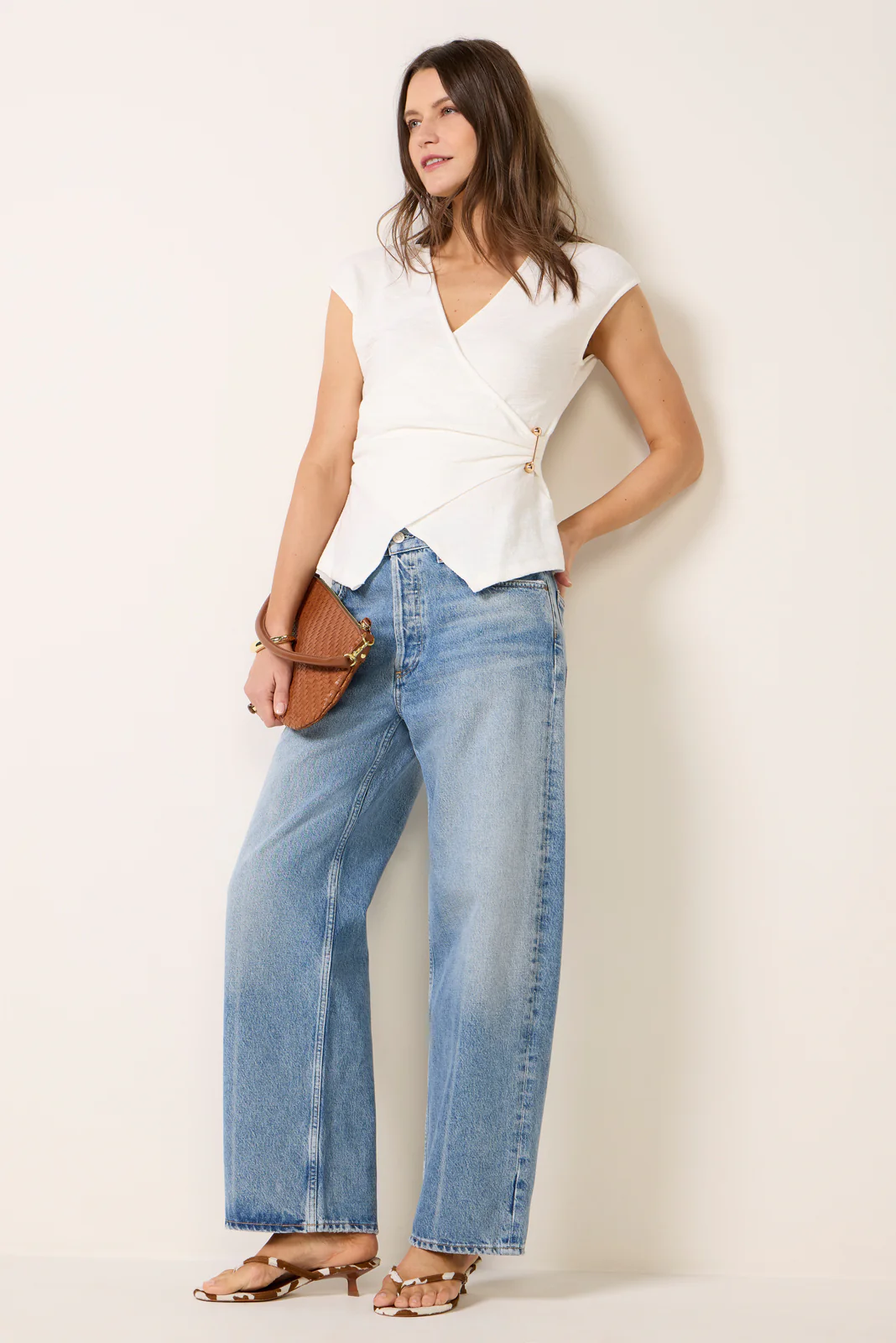Ivy Faux Wrap Top - Image 2