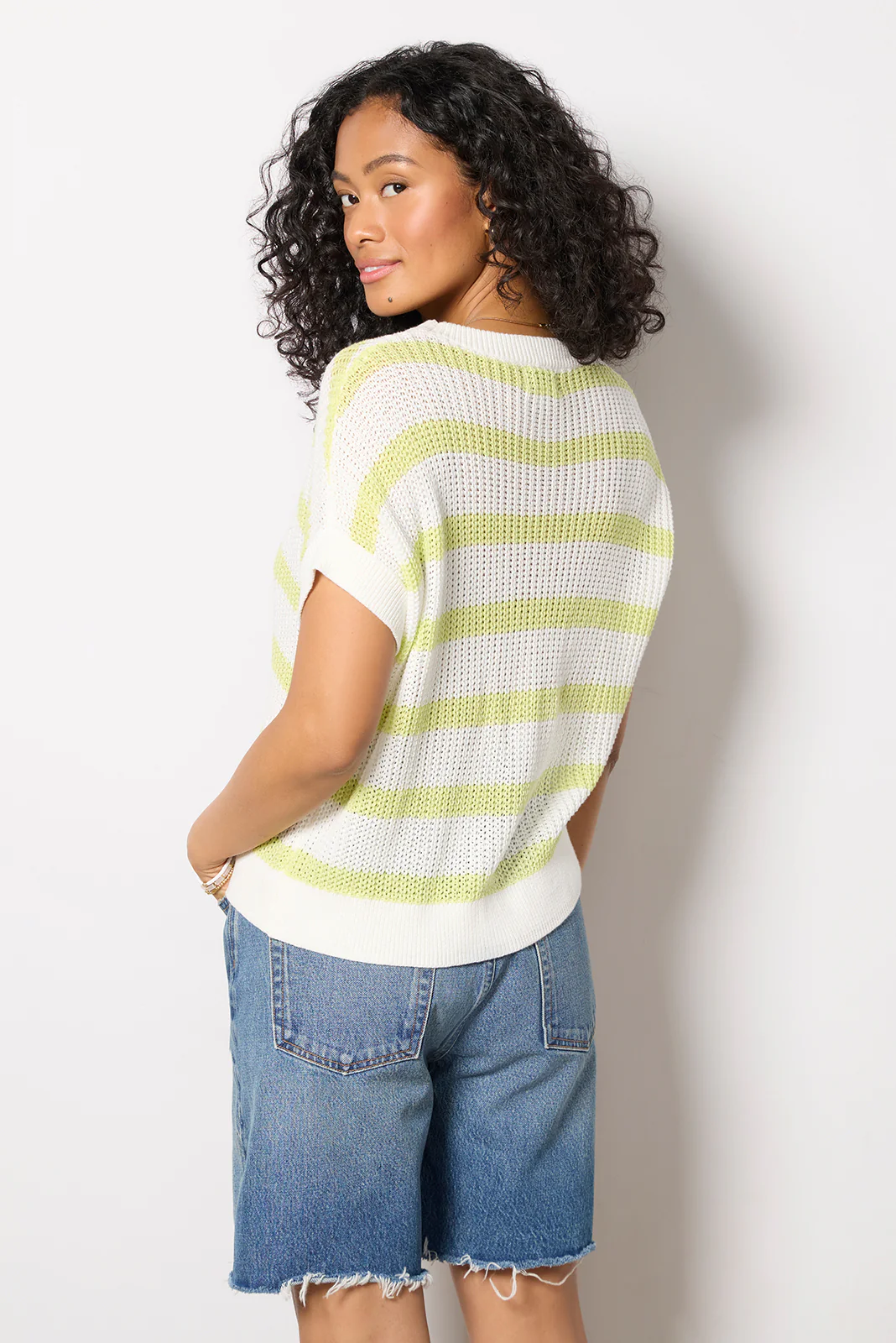 Ivy Open Weave Tee - Image 4