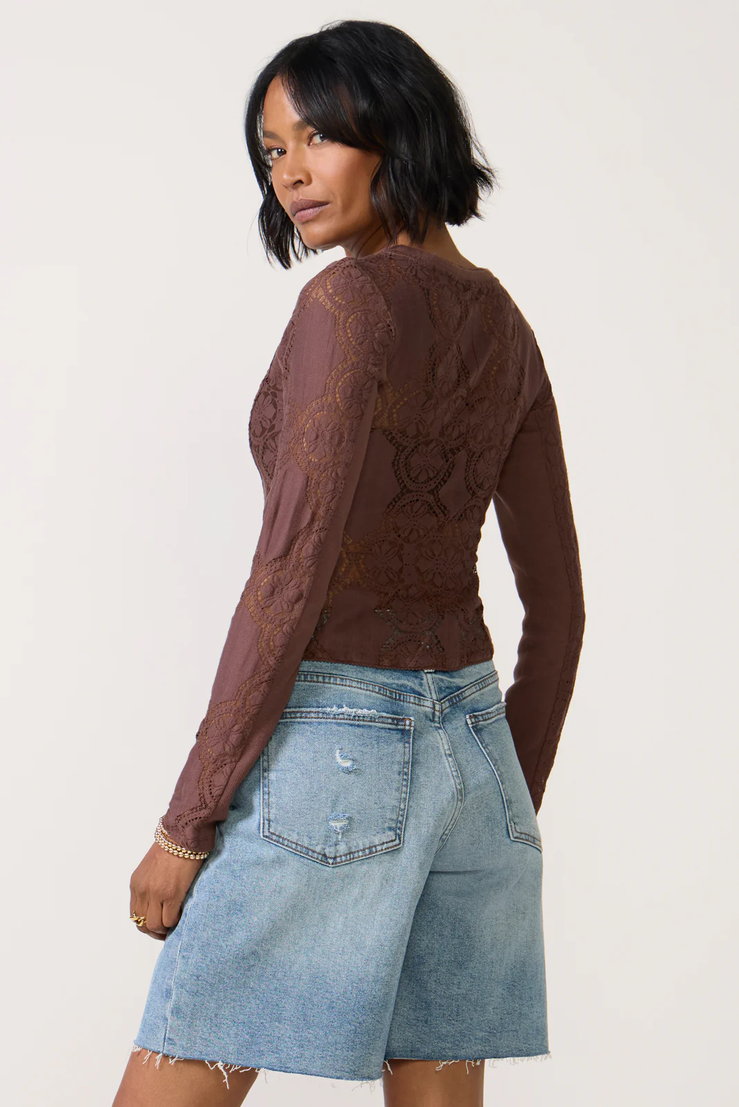 Jae Knit Long Sleeve Top - Image 4