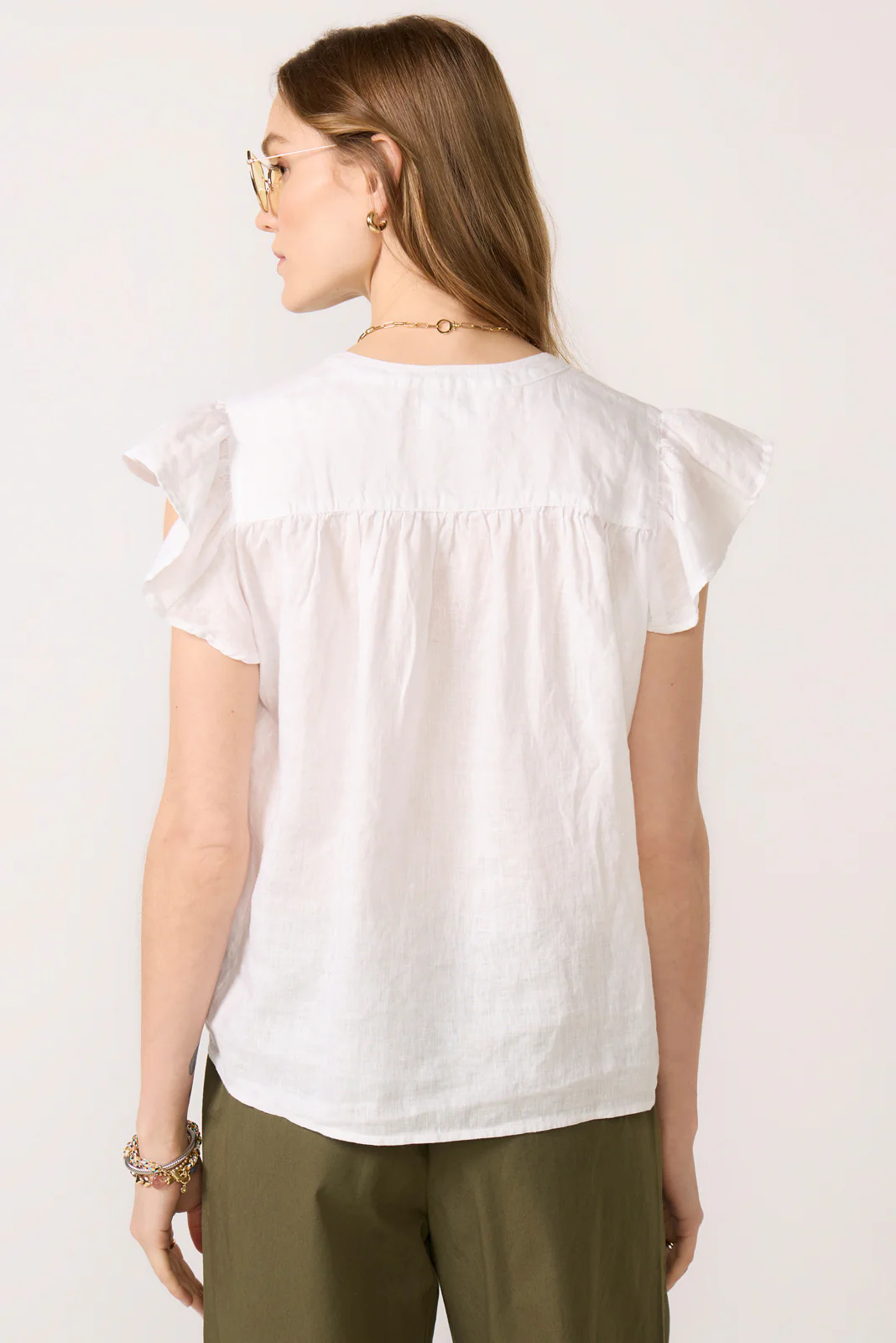 Janey Linen Top - Image 4