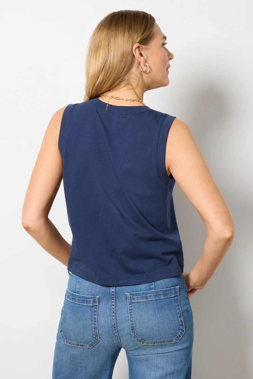 Jayla Embroidered Muscle - Image 4
