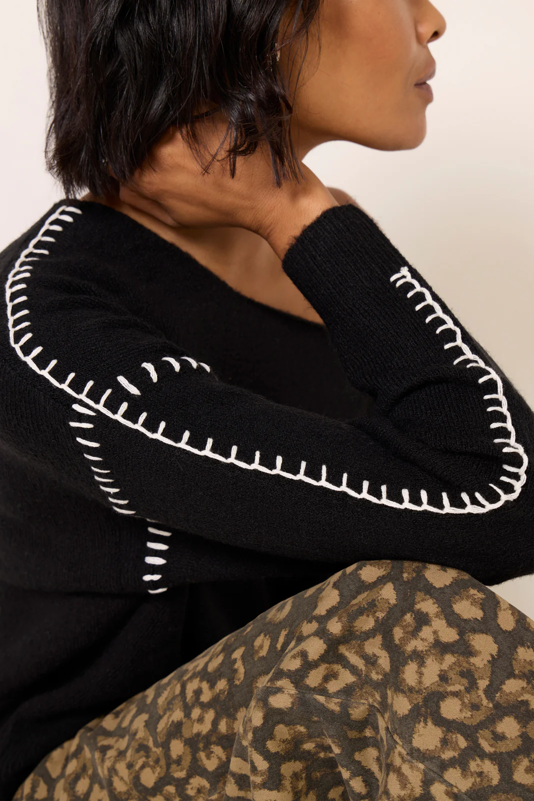 Jessie Whipsitch Off Shoulder Sweater - Image 2