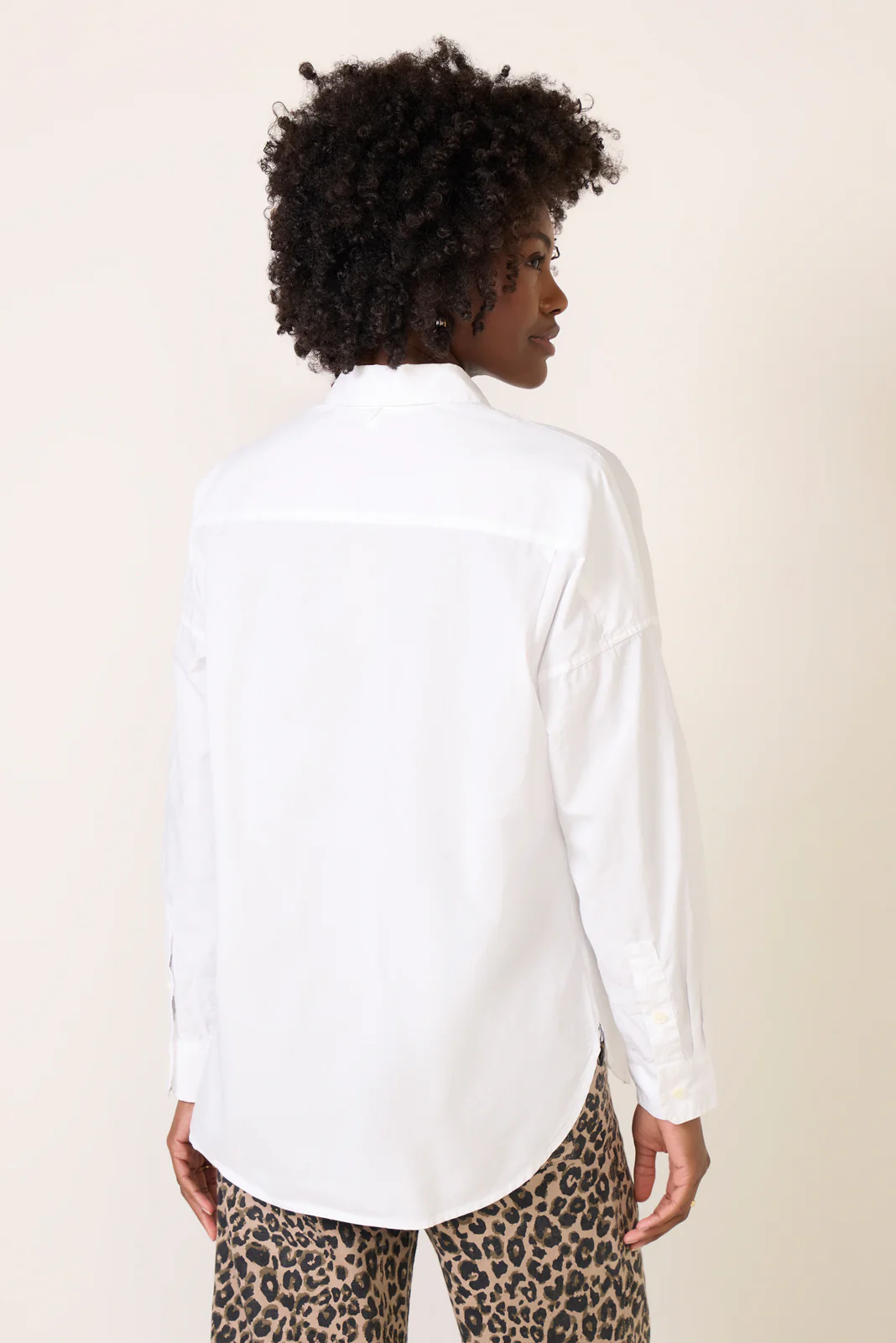 Jo Shirt in Cotton Poplin - Image 4