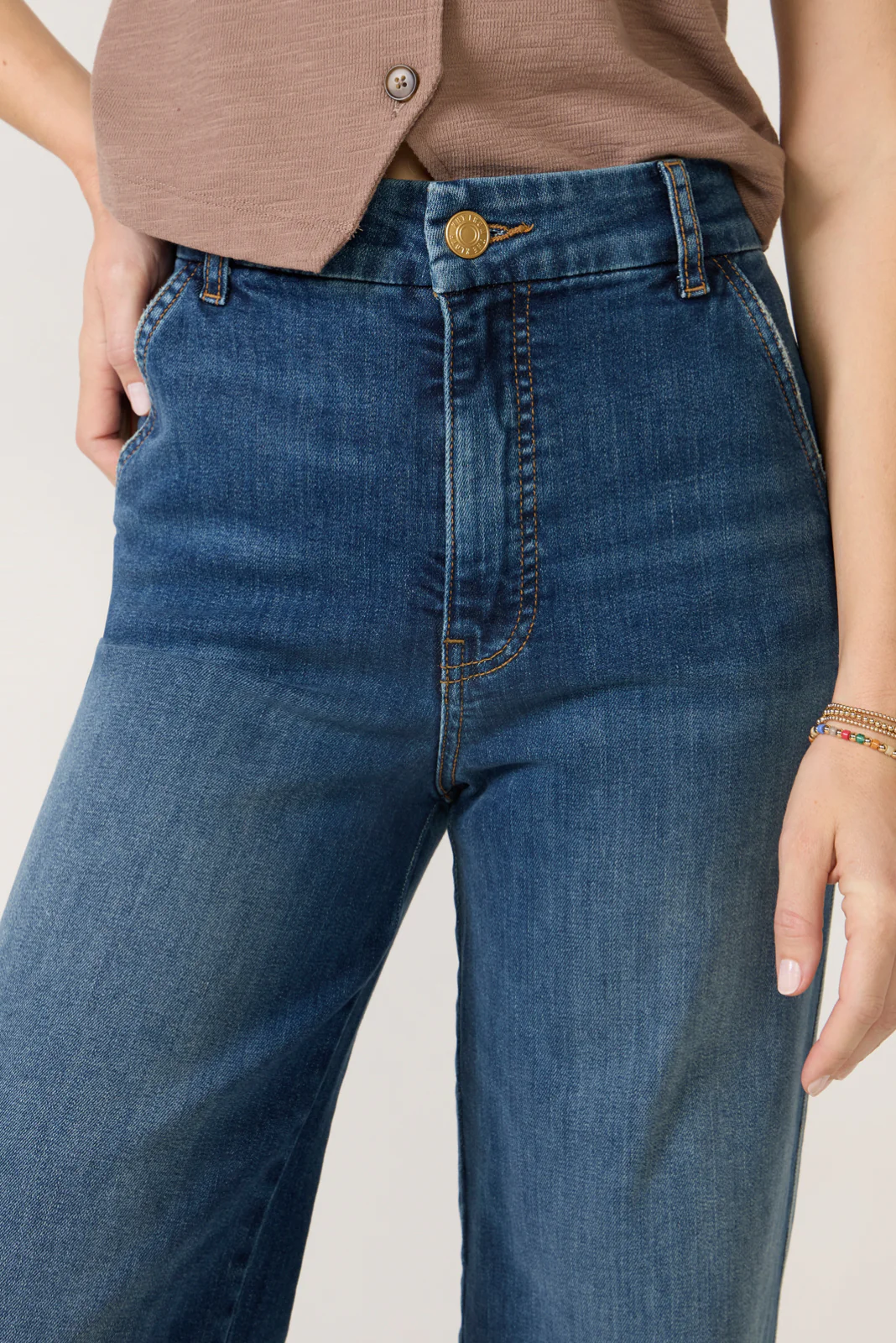 Jodi Trouser Wide Leg Jean - Image 2