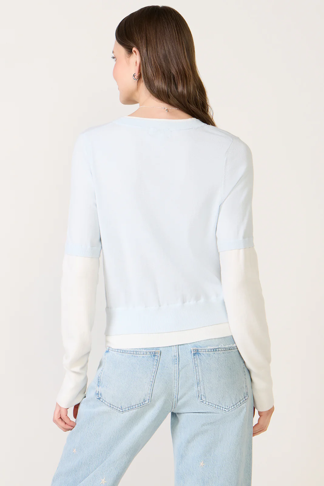 Joie Twofer Sweater Tee - Image 4