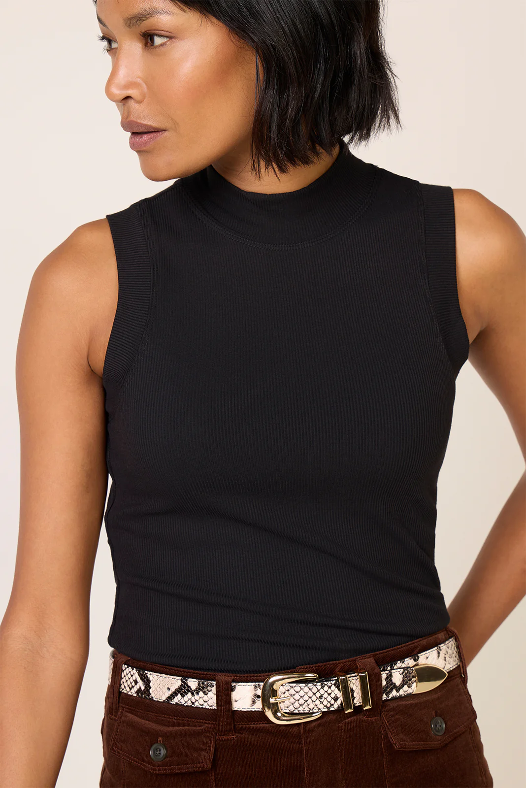Jones Mock Neck Tank - Image 3