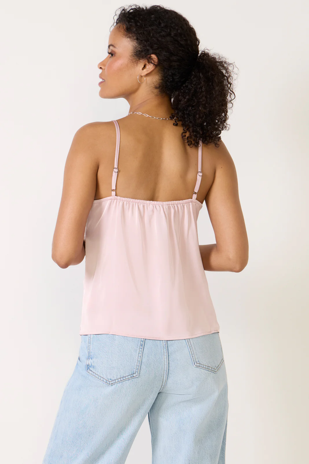 Juliette Lace Pintuck Cami - Image 4
