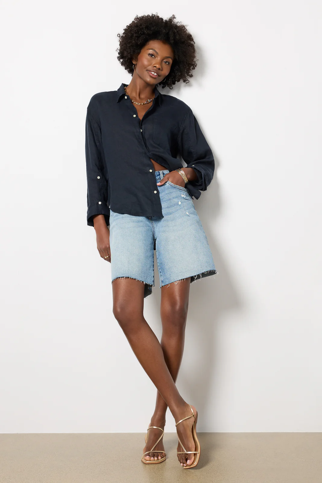 Kayla Shrunken Shirt - Image 5