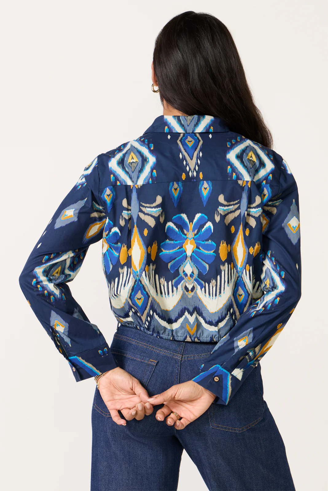 Kayla Tie Front Shirt - Image 4